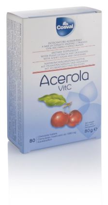 ACEROLA VITAMINA C 80 TAVOLETTE - dottorbianchi.it