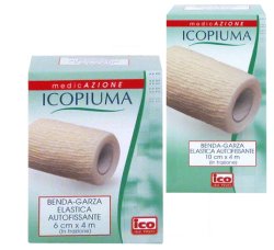 ICOPIUMA BENDA GARZA ELASTICA AUTOFISSANTE CM6X4MT 1 PEZZO - dottorbianchi.it