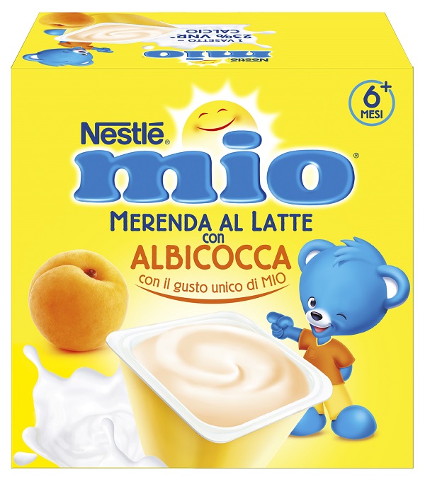 MIO MERENDA ALBICOCCA 4 X 100 G - dottorbianchi.it