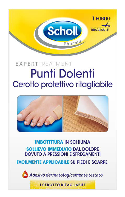 CEROTTO RITAGLIABILE DOPPIO SPESSORE PER CALLI E DURONI 1 PEZZP - dottorbianchi.it