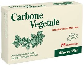 CARBONE VEGETALE 25 COMPRESSE - dottorbianchi.it