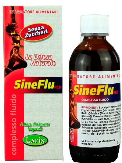 SINEFLU RED SENZA ZUCCHERO COMPLESSO FLUIDO - dottorbianchi.it