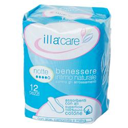 ILLA CARE ASSORBENTE NOTTE 12 PEZZI - dottorbianchi.it