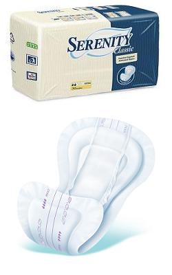 PANNOLONE PER INCONTINENZA SERENITY CLASSIC SAGOMATO PLUS TESSUTO NON TESSUTO 30 PEZZI - dottorbianchi.it