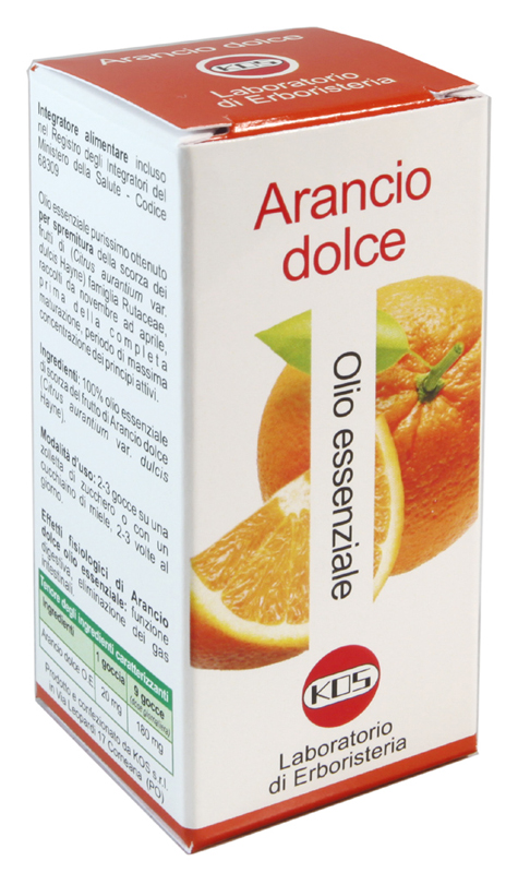 ARANCIO DOLCE OLIO ESSENZIALE 20 ML - dottorbianchi.it
