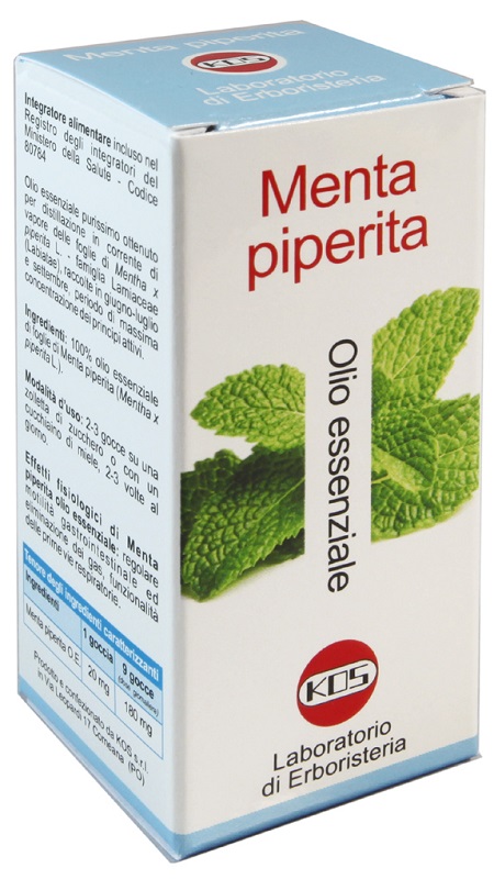 MENTA PIPERITA OLIO ESSENZIALE 20 ML - dottorbianchi.it