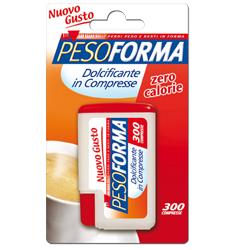 PESOFORMA DOLCIFICANTE 300 COMPRESSE 15 G - dottorbianchi.it