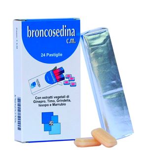 BRONCOSEDINA CM 24 PASTIGLIE 70 G - dottorbianchi.it