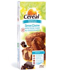 CEREAL MINIPLUMCAKE GOCCE CIOCCOLATO 200 G - dottorbianchi.it