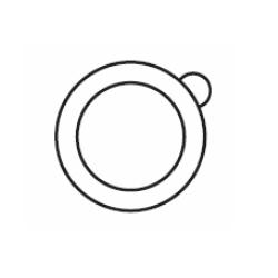 ANELLO MODELLABILE PER PLACCA APT 7806 IN IDROCOLLOIDE DIAMETRO 98MM 10 PEZZI CODICE ARTICOLO 7806 - dottorbianchi.it