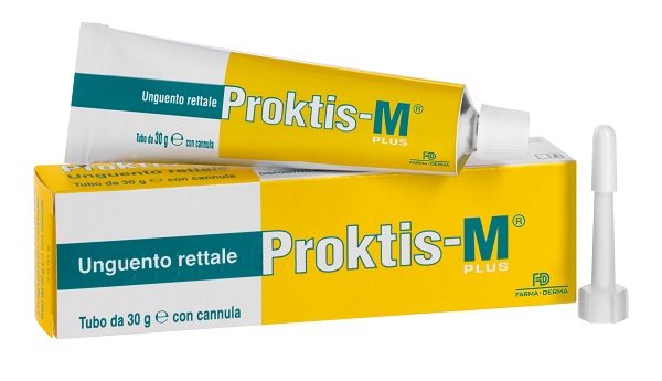 UNGUENTO RETTALE PROKTIS/M PLUS 30G CON CANNULA - dottorbianchi.it
