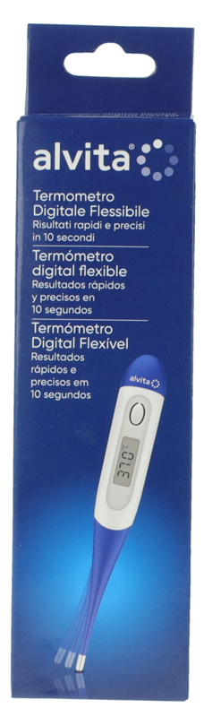TERMOMETRO DIGITALE FLESSIBILE ALVITA - dottorbianchi.it