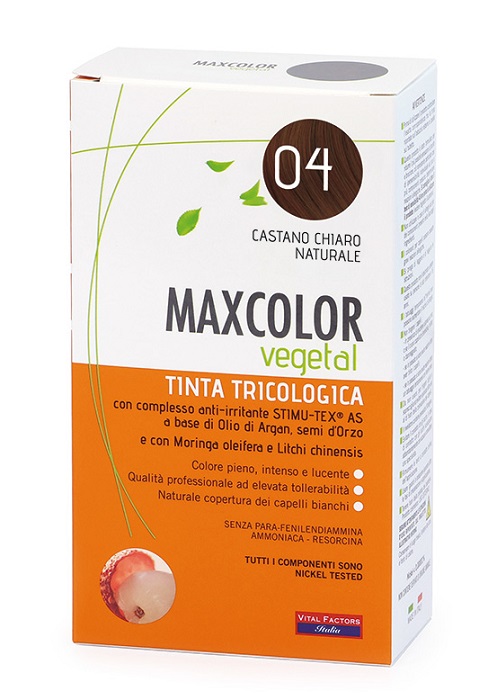 MAX COLOR VEGETAL 04 TINTURA 140 ML - dottorbianchi.it