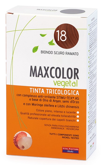 MAX COLOR VEGETAL 18 TINTURA 140 ML - dottorbianchi.it