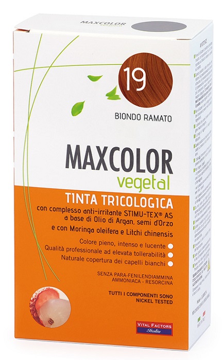 MAX COLOR VEGETAL 19 TINTURA 140 ML - dottorbianchi.it