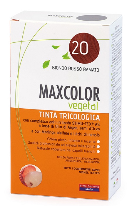MAX COLOR VEGETAL 20 TINTURA 140 ML - dottorbianchi.it