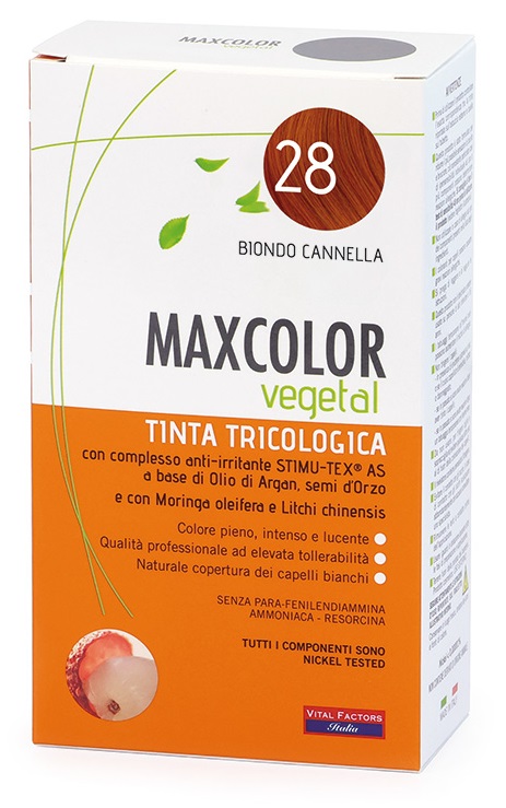 MAX COLOR VEGETAL 28 TINTURA 140 ML - dottorbianchi.it