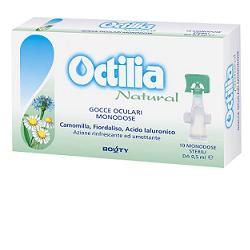 OCTILIA NATURAL GOCCE OCCHI IRRITATI E ARROSSATI 10 FLACONCINI MONODOSE 0,5 ML - dottorbianchi.it