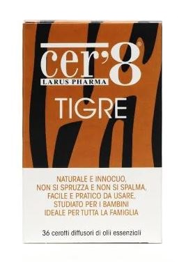 CER'8 TIGRE CUSCINETTO ADESIVO 36 PEZZI - dottorbianchi.it