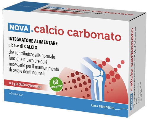 CALCIO CARBONATO 60 COMPRESSE - dottorbianchi.it