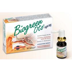 SOLUZIONE OTOLOGICA BIOGREEN OTO SPRAY RIMOZIONE E DISSOLUZIONE CERUME 13 ML - dottorbianchi.it