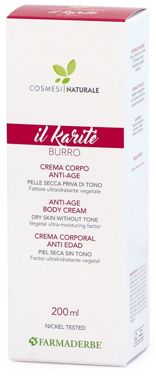 KARITE' CREMA CORPO 200 ML - dottorbianchi.it