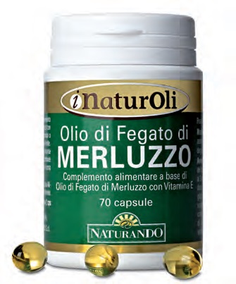 I NATUROLI OLIO DI FEGATO DI MERLUZZO 70 CAPSULE MOLLI - dottorbianchi.it