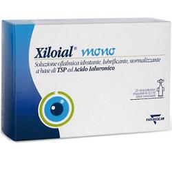SOLUZIONE OFTALMICA IDRATANTE LUBRIFICANTE XILOIAL 20 MONODOSE DA 0,5ML - dottorbianchi.it