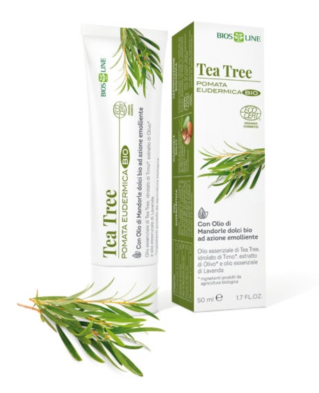 BIOSLINE TEA TREE POMATA EUDERMICA CERT ECOCERT 50 ML - dottorbianchi.it