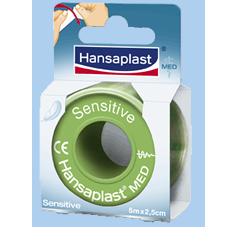 CEROTTO ROCCHETTO HANSAPLAST SENSITIVE 5MX2,50CM 1 PEZZO - dottorbianchi.it