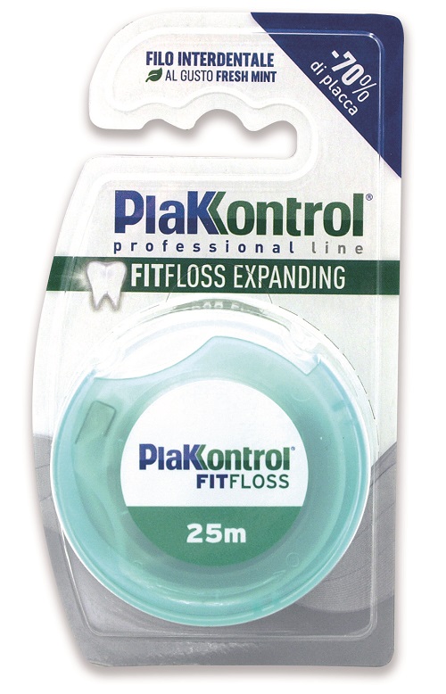 PLAKKONTROL FIT FLOSS FILO 25 M - dottorbianchi.it
