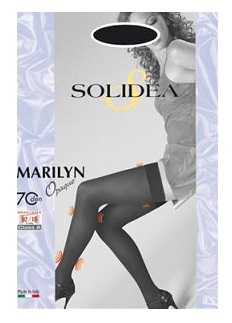 MARILYN 70 OPACO CALZA AUTOREGGENTE NERO 4 - dottorbianchi.it