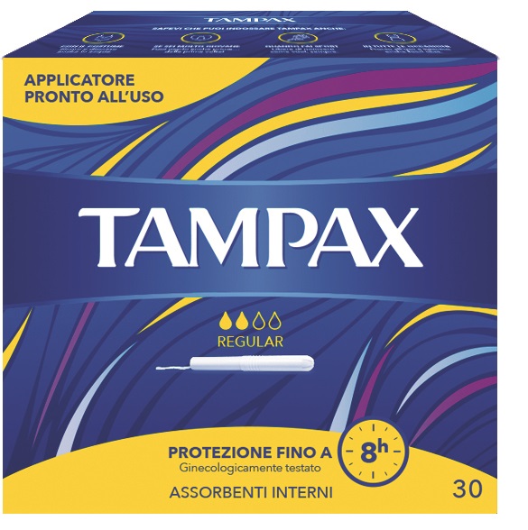 TAMPAX BLUE BOX REGULAR 30 PEZZI - dottorbianchi.it