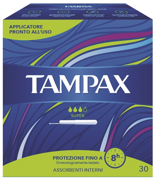 TAMPAX BLUE BOX SUPER 30 PEZZI - dottorbianchi.it