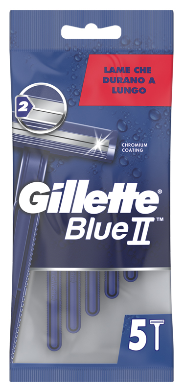 RASOIO GILLETTE BLUE II STANDARD 6 X 20 X 5 - dottorbianchi.it