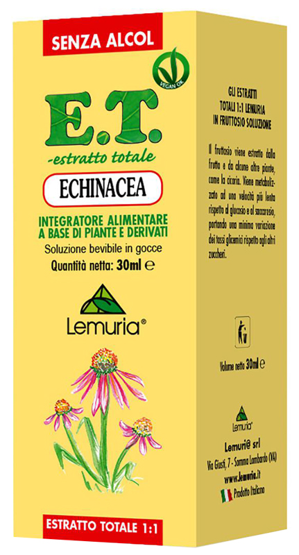 ET ESTRATTO TOTALE ECHINACEA 30 ML SENZA ALCOL - dottorbianchi.it
