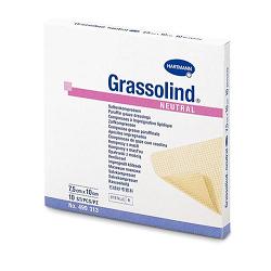 GARZA PARAFFINATA GRASSOLIND 10X10CM 10 PEZZI - dottorbianchi.it