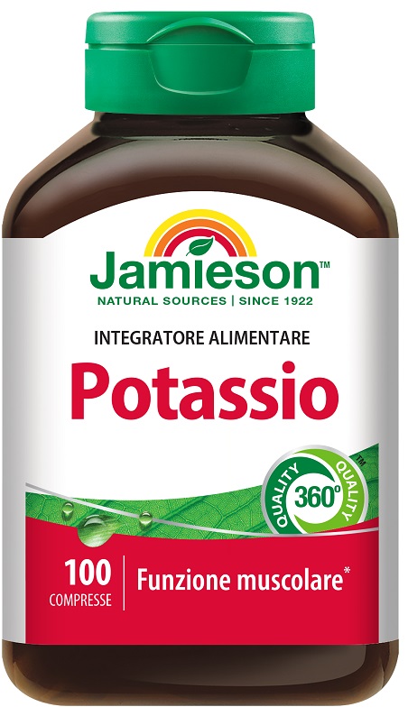 POTASSIO JAMIESON 100 COMPRESSE - dottorbianchi.it