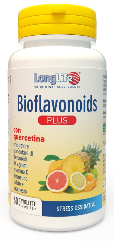 LONGLIFE BIOFLAVONOIDS PLUS 60 TAVOLETTE - dottorbianchi.it