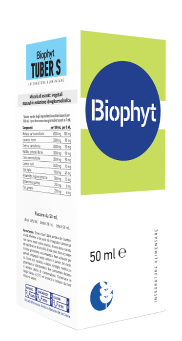 BIOPHYT TUBER S 50 ML SOLUZIONE IDROALCOLICA - dottorbianchi.it