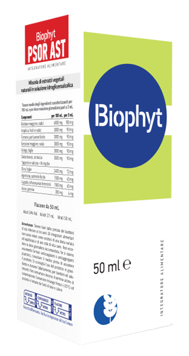 BIOPHYT PSOR AST 50 ML SOLUZIONE IDROALCOLICA - dottorbianchi.it