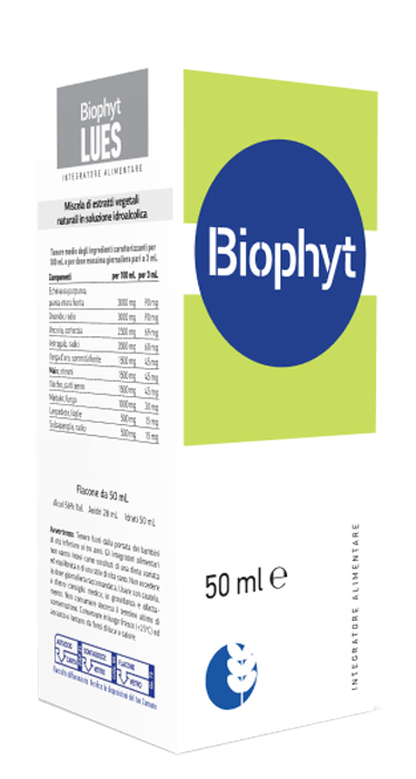 BIOPHYT LUES 50 ML SOLUZIONE IDROALCOLICA - dottorbianchi.it