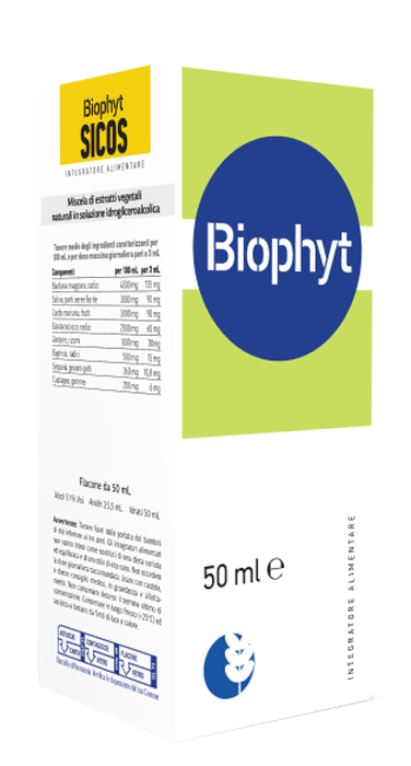 BIOPHYT SICOS 50 ML SOLUZIONE IDROALCOLICA - dottorbianchi.it