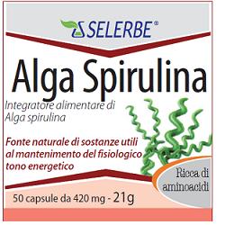 SPIRULINA ALGA ESTRATTO SECCO TITOLATO 50 CAPSULE - dottorbianchi.it