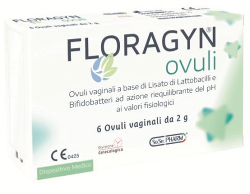 OVULI VAGINALI A BASE DI LATTOBACILLI LISATI FLORAGYN OVULI 2 G 6 PEZZI - dottorbianchi.it