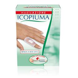 BENDA ICOPIUMA A COMPRESSIONE FISIOLOGICA RETE DITO CAL 1 1 PEZZO CON APPLICATORE - dottorbianchi.it