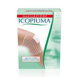 BENDA ICOPIUMA A COMPRESSIONE FISIOLOGICA PER GAMBA E GINOCCHIO CAL 5 1 PEZZO - dottorbianchi.it