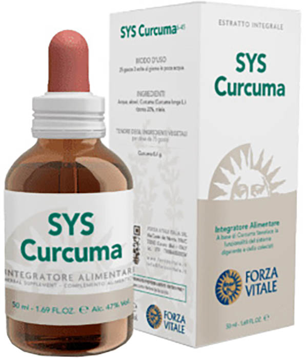 SYS CURCUMA GOCCE 50 ML - dottorbianchi.it