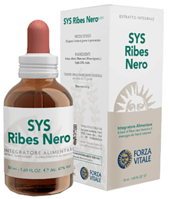 SYS RIBES NERO GOCCE 50 ML - dottorbianchi.it