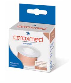 CEROTTO IN ROCCHETTO CEROXMED AERATO IN TESSUTO ROSA 500X2,50 CM 1 PEZZO - dottorbianchi.it